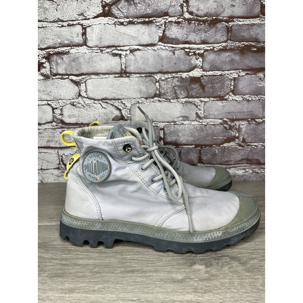 Palladium Pampa Travel Lite Slate Gray Lightweight Comfort Mesh Boots Men 7M US